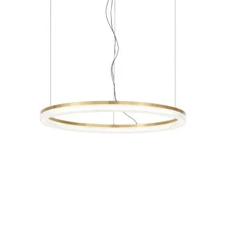 IDEAL LUX 314938 CROWN SP D60 LAMPA WISZĄCA mosiądz