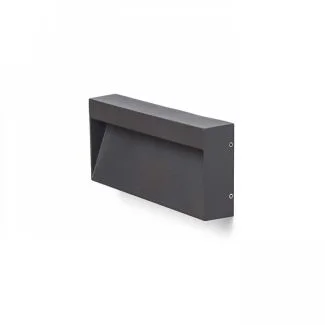 RENDL R12547 AQILA RC ścienna antracyt 230V LED 6W IP54 3000K