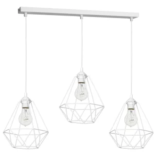 MILAGRO MLP7213 Lampa wisząca BASKET WHITE 3xE27