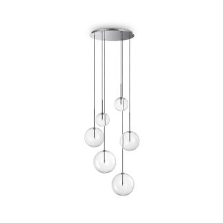 IDEAL LUX 317250 EQUINOXE SP6 CROMO LAMPA WISZĄCA chrom