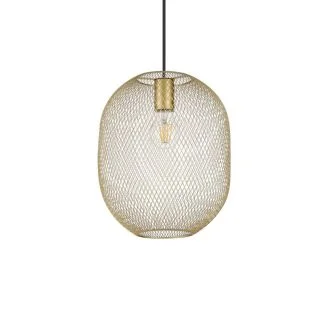 WYPRZEDAŻ IDEAL LUX 317267 NET SP1 D24 ORO LAMPA WISZĄCA czarny