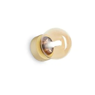 IDEAL LUX 317809 PERLAGE AP1 AMBRA KINKIET bursztynowy