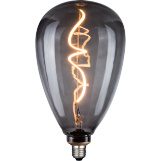 POLUX 317810 Żarówka dekoracyjna DecoVintage Led Filament S173 Smoke E27 4W 50lm Extra WW