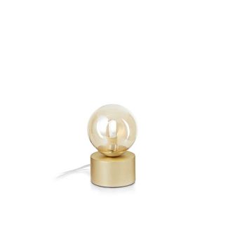 IDEAL LUX 317823 PERLAGE TL1 AMBRA LAMPA STOŁOWA bursztynowy