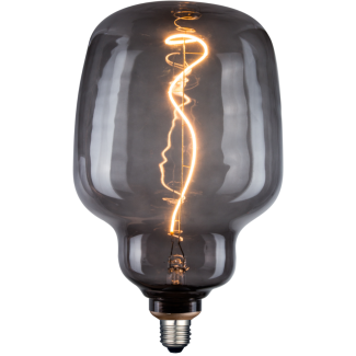 POLUX 317865 Żarówka dekoracyjna DecoVintage Led Filament S180 Smoke E27 4W 50lm Extra WW