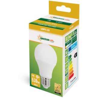 SPECTRUMLED 13897 Żarówka LED GLS E-27 230V 7W NW SPECTRUM