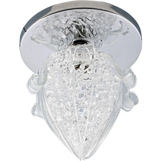 CANDELLUX 2295964 SK-37 CH G4 CHROM OPR. STROP. STAŁA KRYSZTAŁ 20W G4 PĄK KWIATOWY