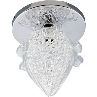 CANDELLUX 2295964 SK-37 CH G4 CHROM OPR. STROP. STAŁA KRYSZTAŁ 20W G4 PĄK KWIATOWY
