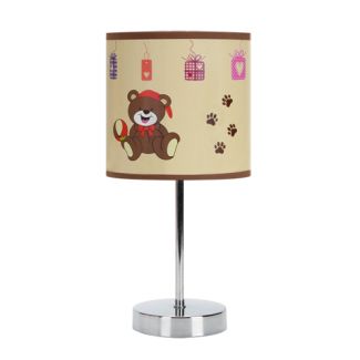 IDEUS 3650 NUKA E14 BROWN Lampka stołowa