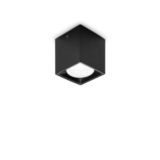 IDEAL LUX 319803 DOT PL SQUARE NERO 3000K LAMPA SUFITOWA czarny