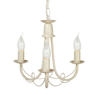 ELSTEAD MINSTER MN3 IV/GOLD 3Lt Chandelier/Semi-Flush