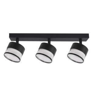 LIGHT PRESTIGE LP-6331/3WS TR/BK Spot Kendal 3 transparetny / czarny GX53
