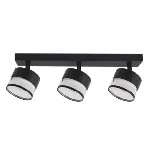 LIGHT PRESTIGE LP-6331/3WS TR/BK Spot Kendal 3 transparetny / czarny GX53
