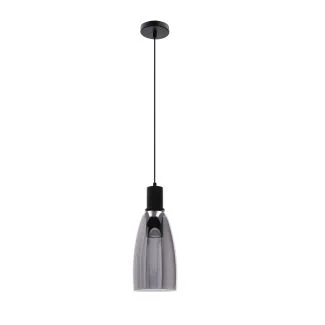 CANDELLUX 31-26927 Udin big lampa wisząca czarny 1x15W GU10 klosz szary