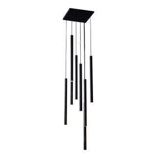 ANTIGO Lampa wisząca Yabu 8 - Czarna (700 mm) 5530