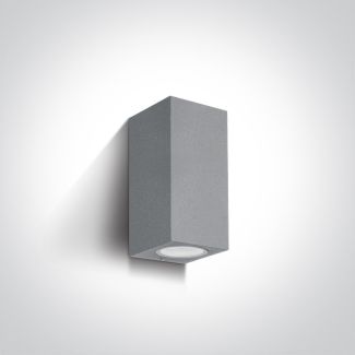 ONE LIGHT 67426A/G Arco 2 szary zewnętrzny kinkiet 2x7W MR16 GU10