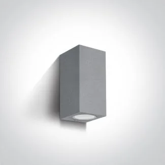 ONE LIGHT 67426A/G Arco 2 szary zewnętrzny kinkiet 2x7W MR16 GU10