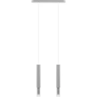 HELLUX 8620209 Lampa wisząca Madera2 klosz 2 pł biały