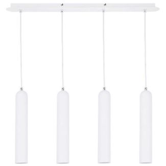 AZZARDO AZ1239 TUBO 4 WHITE DECORATIVE LAMP