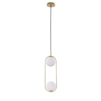 CANDELLUX 32-73464 CORDEL LAMPA WISZĄCA 2X28W G9 MOSIĄDZ
