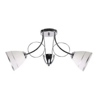 CANDELLUX 32-78667 ELOTTE LAMPA SUFITOWA 2X40W E27 BIAŁY