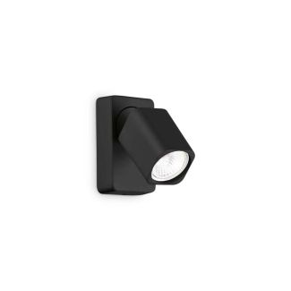 IDEAL LUX 321530 RUDY AP1 SQUARE NERO KINKIET czarny