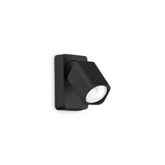 IDEAL LUX 321530 RUDY AP1 SQUARE NERO KINKIET czarny