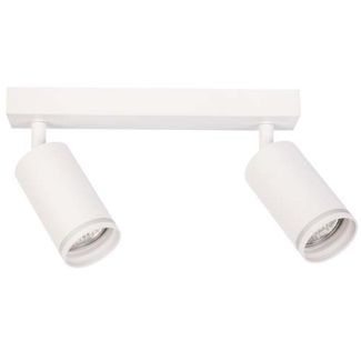POLUX 322289 Lampa ścienno-sufitowa PARIS 2 GU10 Biała