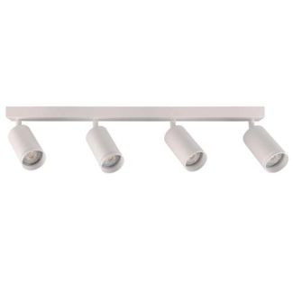 POLUX 322302 Lampa ścienno-sufitowa PARIS 4 GU10 Biała