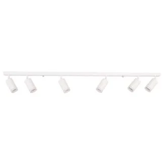 POLUX 322319 Lampa ścienno-sufitowa PARIS 6 GU10 Biała