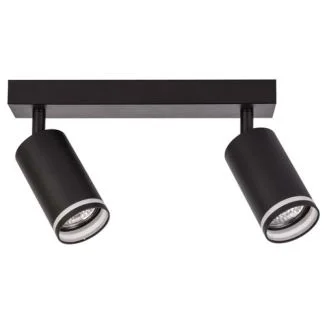 POLUX 322333 Lampa ścienno-sufitowa PARIS 2 GU10 Czarna
