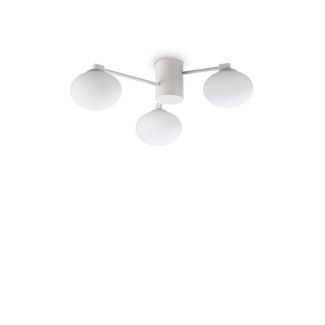 IDEAL LUX 322667 HERMES PL3 D60 BIANCO LAMPA SUFITOWA biały