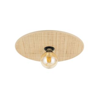 TK-LIGHTING 11350 CALMA SABIA RAFIA PLAFON 380 1XE27