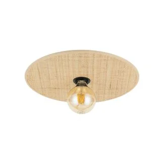 TK-LIGHTING 11350 CALMA SABIA RAFIA PLAFON 380 1XE27