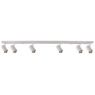 POLUX 323514 Lampa ścienno-sufitowa NICEA 6 biało-złota GU10
