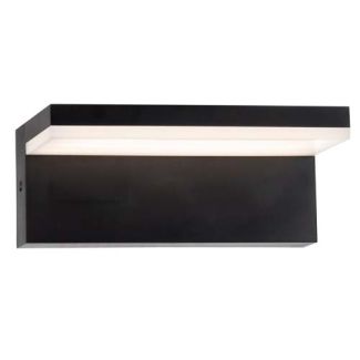 POLUX 324047 Kinkiet zewnętrzny LED TESA Q czarny 4000K