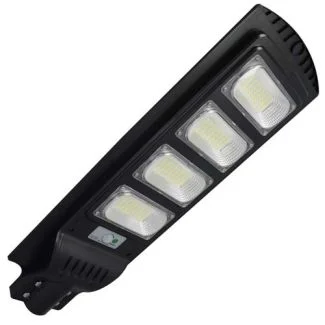 POLUX 324085 NaĆwietlacz Solarny LED STREET-12 z czujnikiem PIR, czarny + pilot
