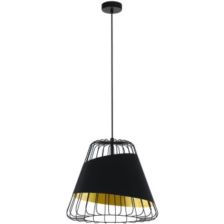 EGLO 49509 HL/1 E27 ?430 SCHWARZ/SW-GOLD AUSTELL