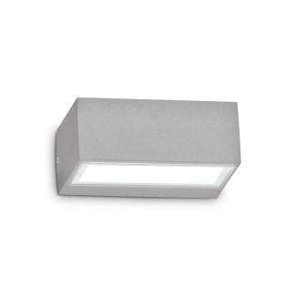 IDEAL LUX 326979 TWIN AP1 GRIGIO KINKIET szary zewnętrzny