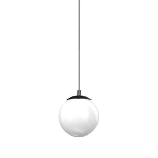 IDEAL LUX 327525 EGO PENDANT BALL 10W 3000K ON-OFF BK SYSTEM SZYNOWY czarny