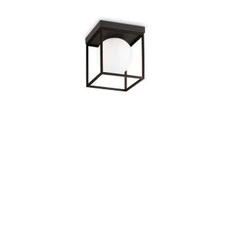 IDEAL LUX 327853 LINGOTTO PL1 NERO LAMPA SUFITOWA czarny