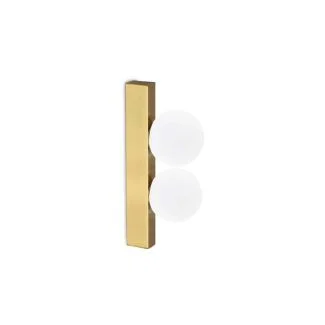 IDEAL LUX 328287 PING PONG AP2 OTTONE KINKIET mosiądz