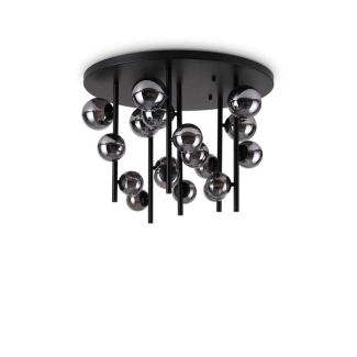 IDEAL LUX 328386 PERLAGE PL18 FUME' LAMPA SUFITOWA dymiony