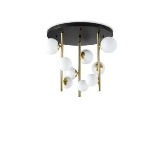 IDEAL LUX 328423 PERLAGE PL9 BIANCO LAMPA SUFITOWA biały