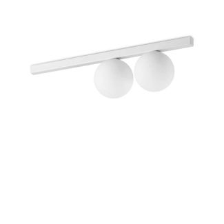 IDEAL LUX 328430 BINOMIO PL2 BIANCO LAMPA SUFITOWA biały