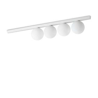 IDEAL LUX 328454 BINOMIO PL4 BIANCO LAMPA SUFITOWA biały