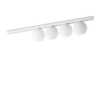 IDEAL LUX 328454 BINOMIO PL4 BIANCO LAMPA SUFITOWA biały