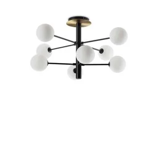 IDEAL LUX 328485 COSMOPOLITAN PL8 LAMPA SUFITOWA czarny
