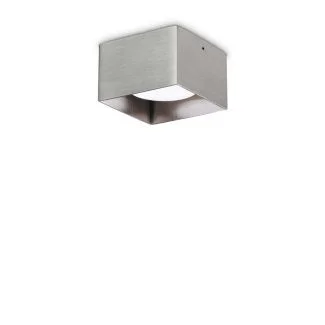 IDEAL LUX 328805 SPIKE PL1 SQUARE NICKEL LAMPA SUFITOWA nikiel