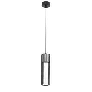 SIGMA 33448 FOBIA 1 lampa wisząca czarny/srebrny